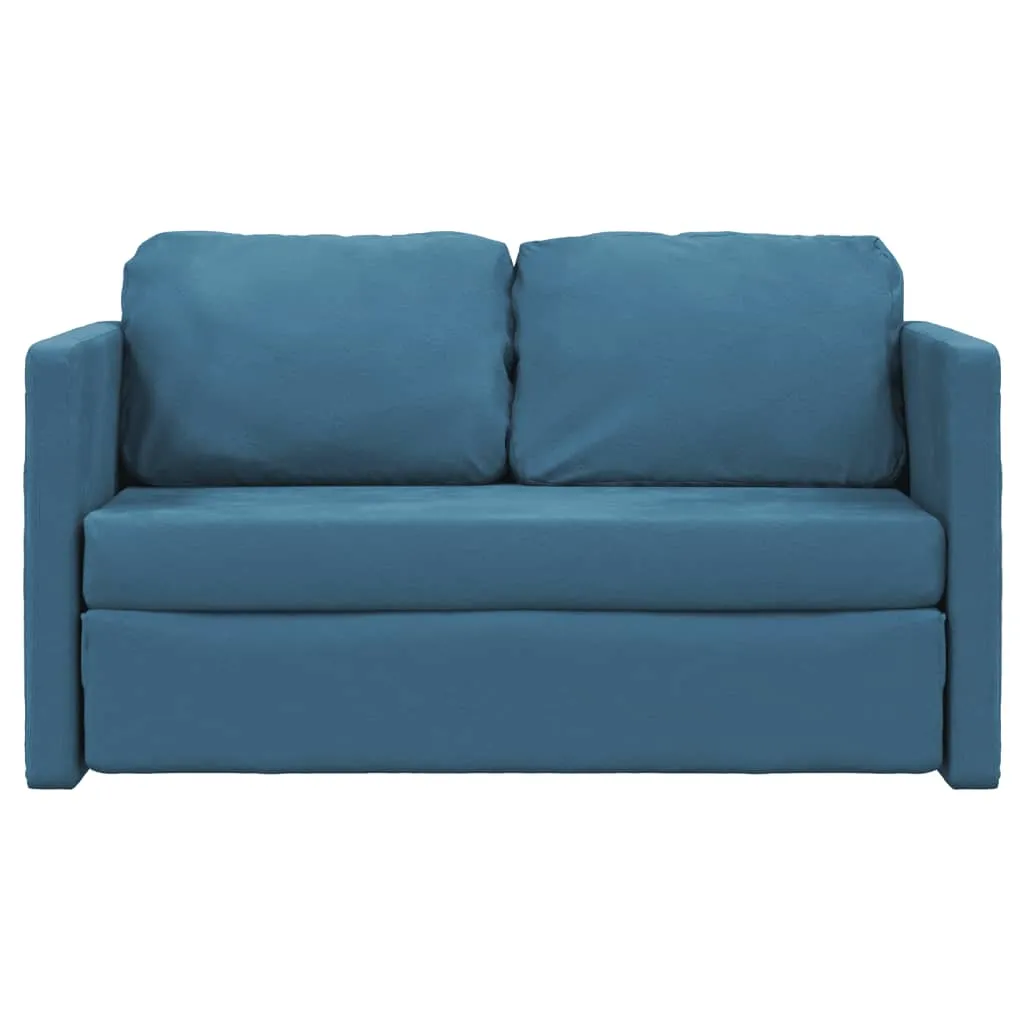 sofa-podlogowa-2-w-1-niebieska-122x204x55-cm-aksamit-stan-nowy