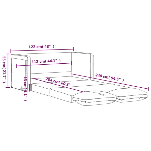 sofa-podlogowa-2-w-1-niebieska-122x204x55-cm-aksamit-marka-vidaxl-stan-nowy
