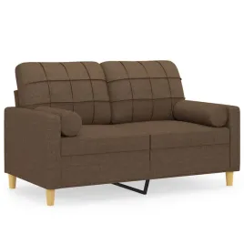 2-osobowa-sofa-z-poduszkami-brazowa-120-cm-tkanina