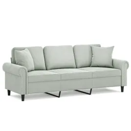 3-osobowa-sofa-z-poduszkami-jasnoszara-180-cm-aksamit