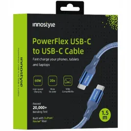 innostyle-kabel-usb-c-szybkie-ladowanie-do-iphone-samsung-3a-60w-kevlar-2m