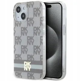 etui-dkny-iml-checkered-mono-pattern-do-magsafe-do-iphone-15-14-13-bezowe