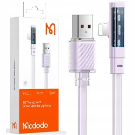 mcdodo-kabel-katowy-usb-lightning-plaski-36w-do-iphone-13-14-fioletowy-1m