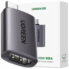 ugreen-adapter-przejsciowka-usb-c-do-hdmi-mala-plaska-wytrzymala-szary