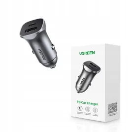ugreen-szybka-ladowarka-samochodowa-usb-typ-c-24w-pd-qc-do-telefonu-szara