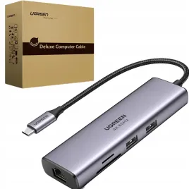 ugreen-wielofunkcyjny-hub-7w1-usb-c-2x-usb-hdmi-4k-gigabit-rj45