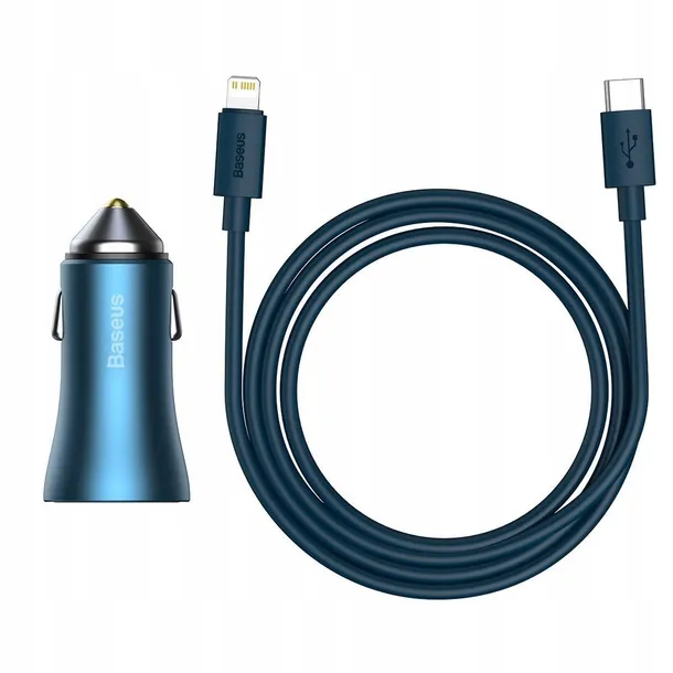 baseus-ladowarka-do-auta-usb-40w-kabel-typ-c-do-lightning-do-iphone-niebies-prad-wyjsciowy-3100-ma