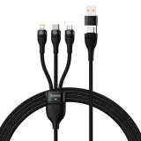 baseus-kabel-usb-c-usb-a-usb-c-lightning-micro-usb-100w-12m-czarny-stan-nowy