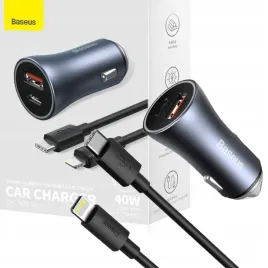 baseus-szybka-ladowarka-samochodowa-usb-c-usb-40w-kabel-lightning-szary