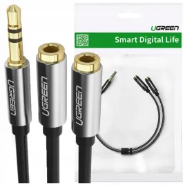 ugreen-kabel-audio-minijack-3-5mm-meski-2xminijack-3-5mm-zenski-1m