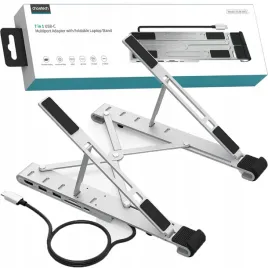 choetech-podstawka-wielofunkcyjna-do-laptopa-hdmi-2xusb-usb-c-czarna