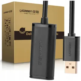 ugreen-kabel-przewod-aktywny-przedluzacz-usb-2-0-480-mbps-10-m-czarny
