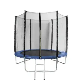 trampolina-8ft-o-srednicy-251-cm-z-zewnetrzna-siatka-zabezpieczajaca-i-drab