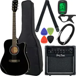 gitara-elektroakustyczna-akustyczna-harley-benton-d-120ce-czarna-zestaw-max