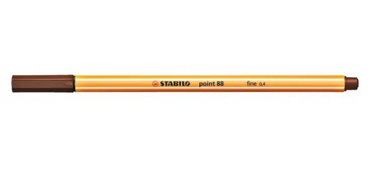 cienkopis-stabilo-point-88-45-brazowy-grubosc-linii-04-mm