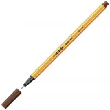 cienkopis-stabilo-point-88-45-brazowy