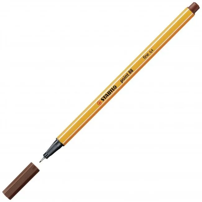 cienkopis-stabilo-point-88-45-brazowy-stan-nowy