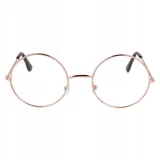 okulary-zerowki-lenonki-okragle-retro-kolor-zloty