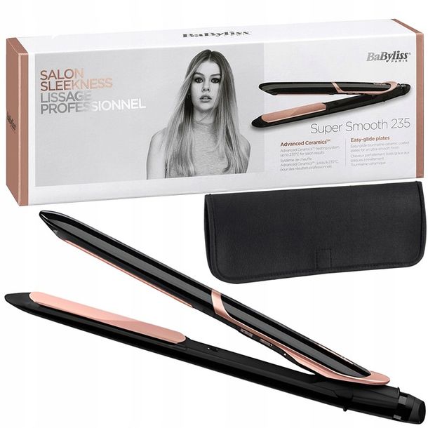 PROFESJONALNA PROSTOWNICA BABYLISS ST391E JONIZACJA MATA TERMOODPORNA 120mm