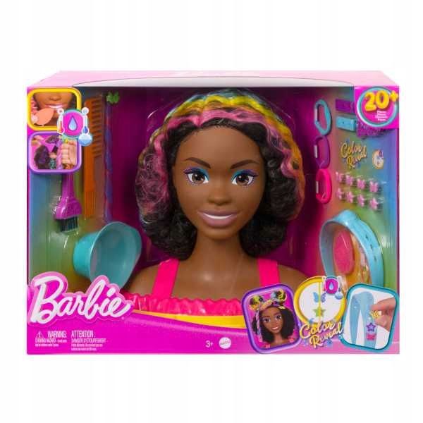 Фото - Усе для ляльок Mattel BRB GLOWA DO STYLIZACJI KRECONE WLOSY HMD79 WB1 