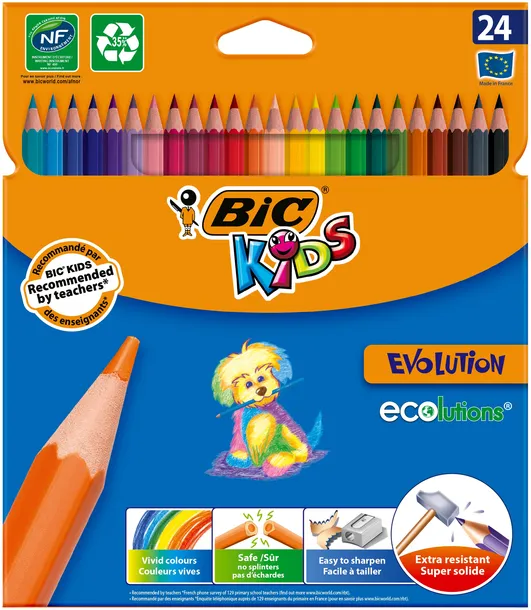 kredki-olowkowe-evolution-kids-ecolutions-24-kol-bic-stan-nowy