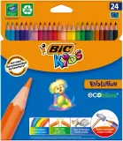 kredki-olowkowe-evolution-kids-ecolutions-24-kol-bic-stan-nowy