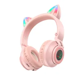 borofone-sluchawki-nauszne-bo18-cat-ear-bluetooth-rozowe