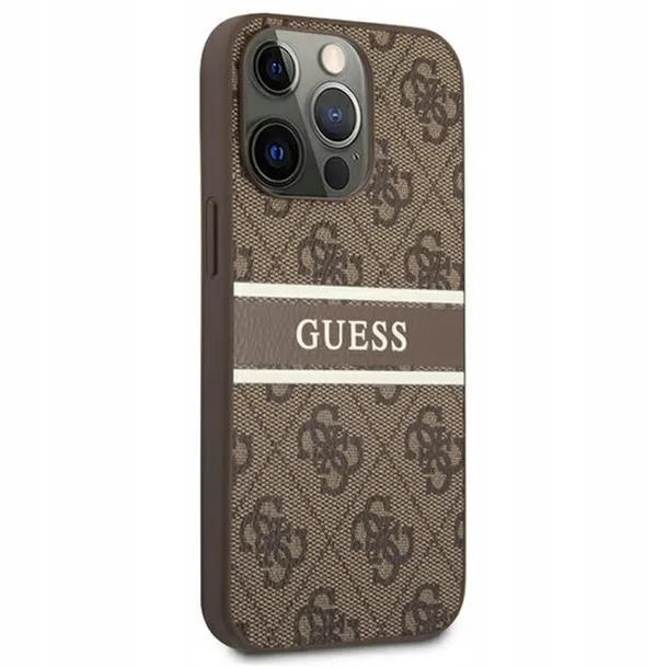 plecki-guess-do-iphone-13-pro-max-4g-stripe-collection-brazowe-kolor-brazowy