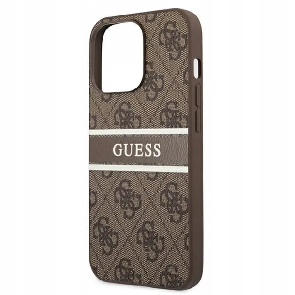 plecki-guess-do-iphone-13-pro-max-4g-stripe-collection-brazowe-material-skora-ekologiczna