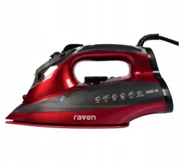 zelazko-parowe-raven-ez003x-3000w-blokada-kapania-czerwone