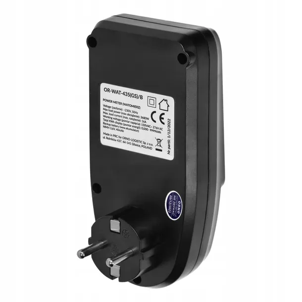 watomierz-kalkulator-energii-lcd-schuko-stan-nowy-maksymalne-obciazenie-3680-w