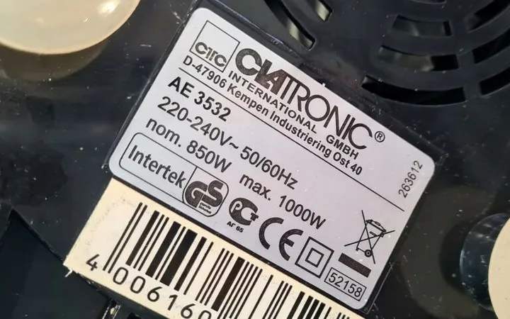 sokowirowka-clatronic-ae-3532