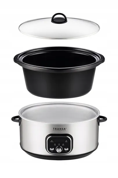 wolnowar-garnek-ceramiczny-programator-transa-electronics-65l-320w-zalaczone-wyposazenie-wolnowar-naczynie-ceramiczne-szklana-pokrywa-instrukcja-obslugi-w-jezyku-polskim-z-przykladowymi-przepisami