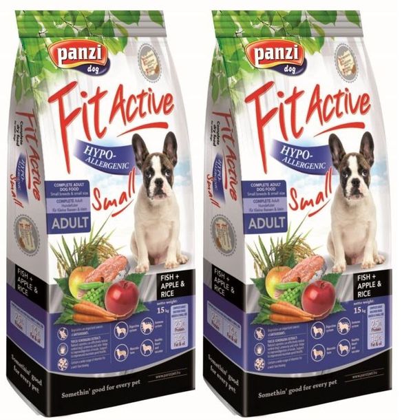Fit Active Hypoallergenic Small Breed 2 x 4 kg