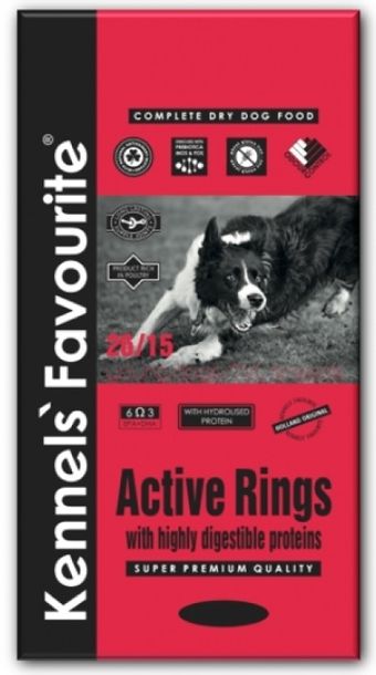 Kennels Favourite Active Rings 20 kg + gratis