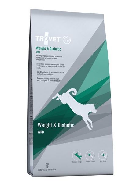 Trovet WRD Weight & Diabetic 3 kg - dla psa
