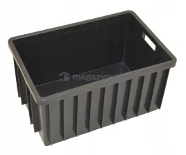 pojemnik-plastikowy-magazynowy-czarny-wysoki-wtrzymaly-60x40x25-cm