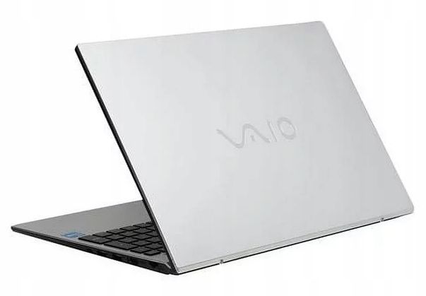 Laptop do pracy Vaio Intel i5 16GB SSD 512GB Intel Xe FullHD Win 11 Srebrny