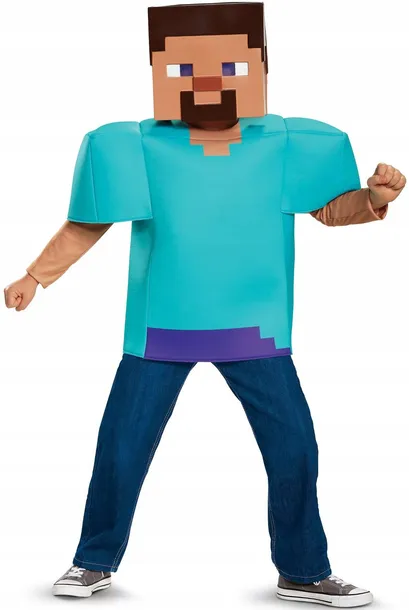 stroj-steve-minecraft-m-7-8-lat-marka-inna