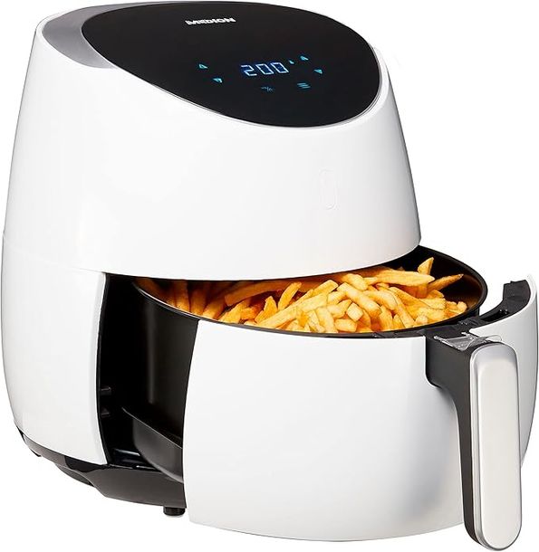 ﻿Frytkownica AIR FRYER niemiecka Medion 2000W,5L 8 Prog. Automat. do 200°C