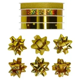 zestaw-do-pakowania-incood-prezentow-wstazki-rozetki-mix-zloty