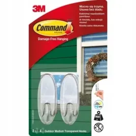 command-outdoor-2-przezroczyste-haki-4-srednie-paski-17091clr-awcee