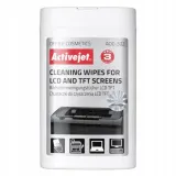 activejet-aoc-302-chusteczki-do-matryc-lcd-100-szt