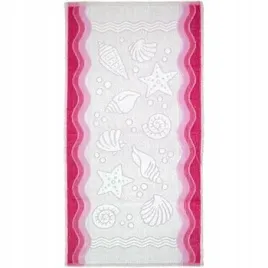 recznik-greno-flora-ocean-70x140-cm-rozowy