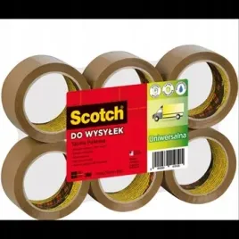 tasma-pakowa-scotch-do-wysylek-mocna-brazowa-50mm-x-66m-6-szt