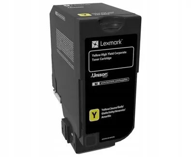 lexmark-toner-74c2hye-yellow
