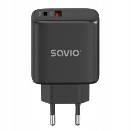 savio-ladowarka-sieciowa-30w-quick-charge-power-delivery-3-0-la-06-b