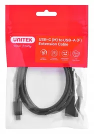 unitek-kabel-adapter-usb-c-usb-am-f-10gbps-60w-1m