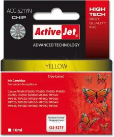 tusz-activejet-acc-521yn-zamiennik-canon-cli-521y-supreme-10-ml-zolty