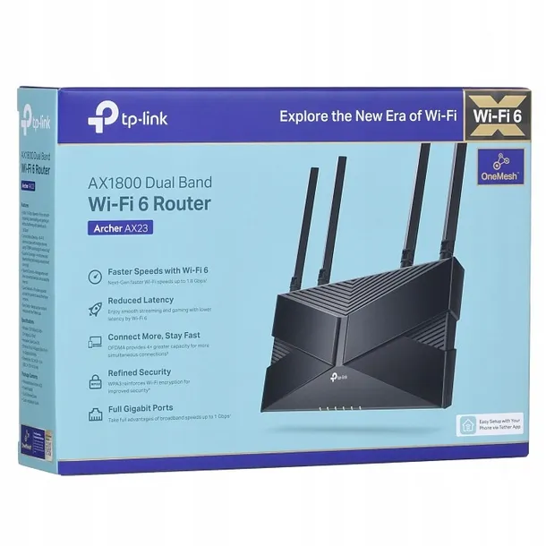 router-tp-link-archer-ax23-standard-pracy-portow-lan-10-100-1000-mbps